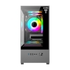 GABINETE GAMER BARATO MID TOWER LATERAL E FRONTAL EM VIDRO