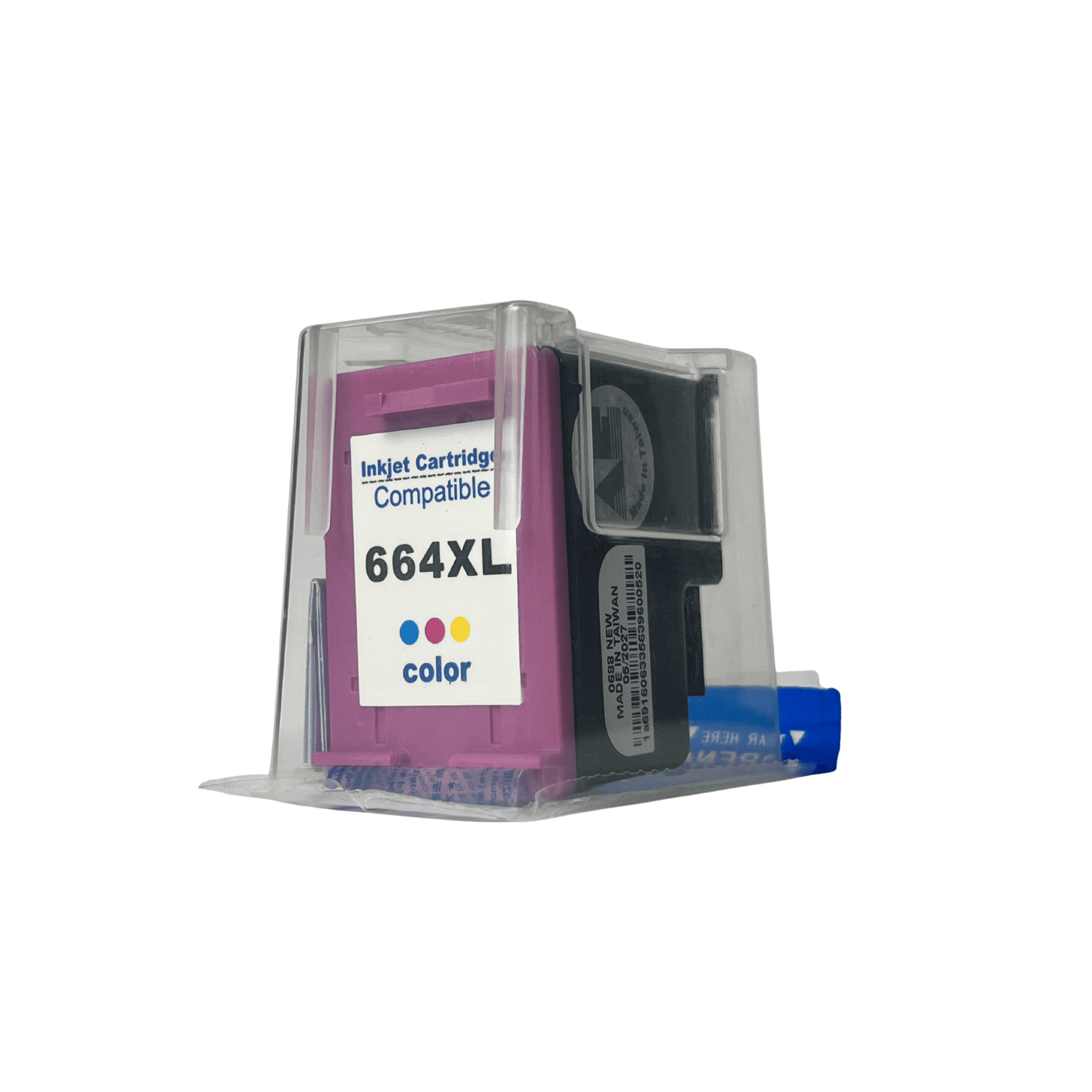 CARTUCHO DE TINTA COMPATÍVEL COM HP 664XL COLORIDO – 13 ML - Imagem 2
