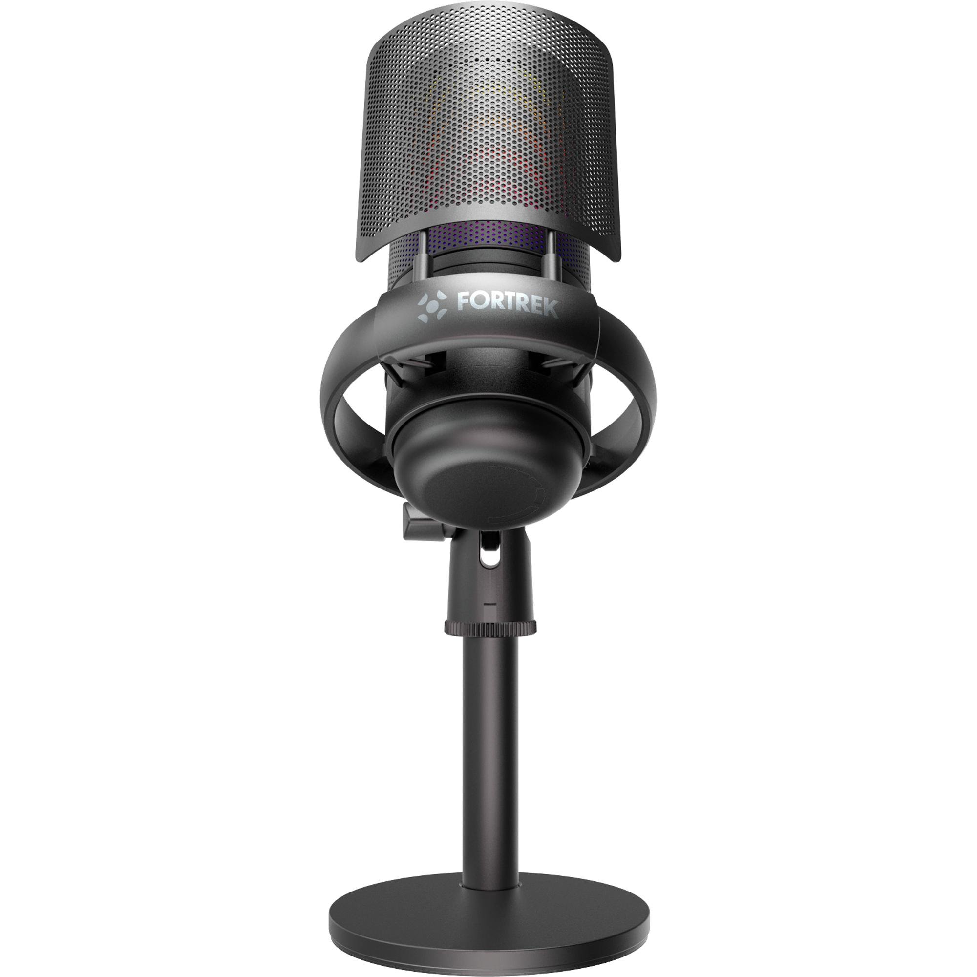 MICROFONE GAMER FORTREK MIC10 PRETO - Imagem 2