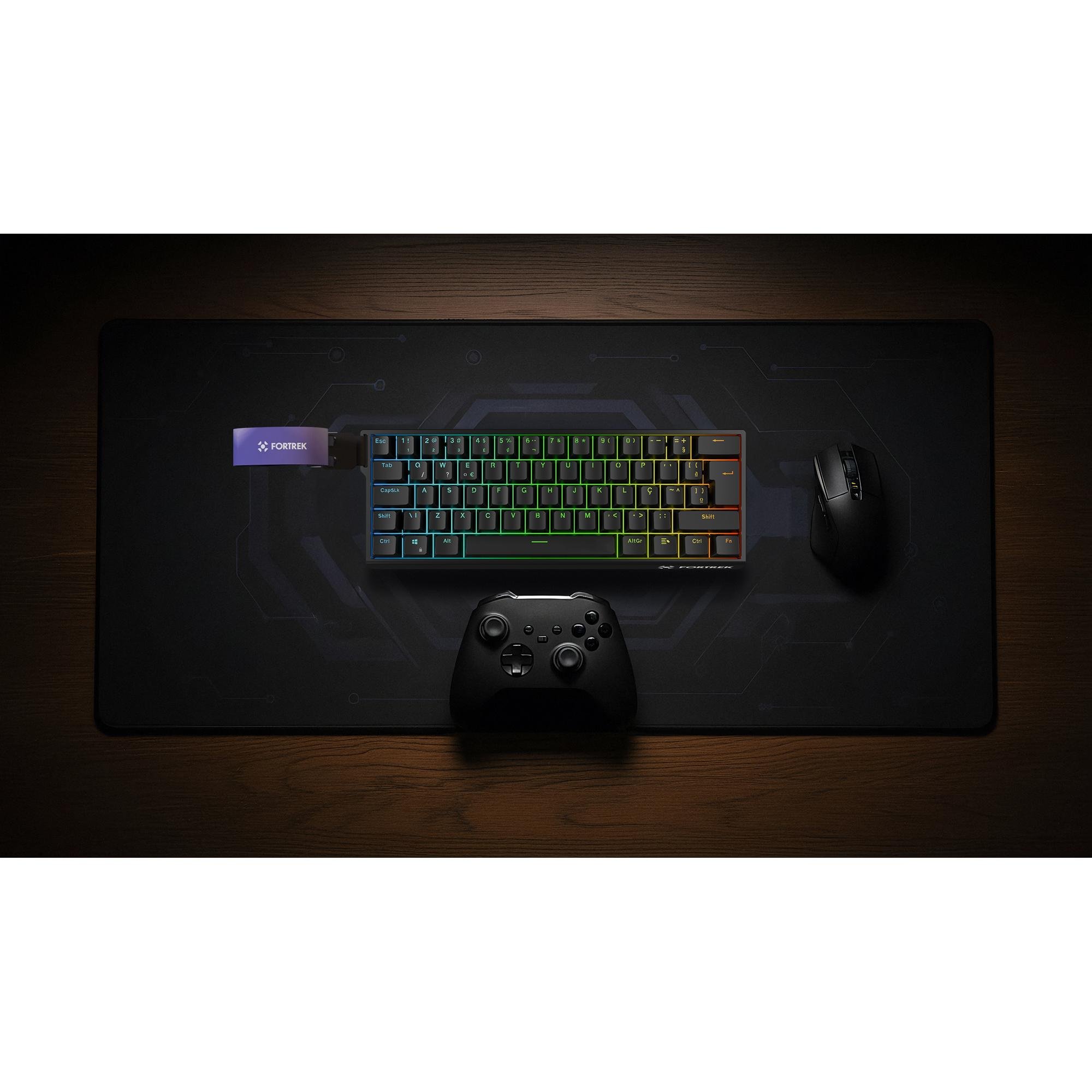 Teclado Gamer Magnético Fortrek Ora PRO Preto - Imagem 13