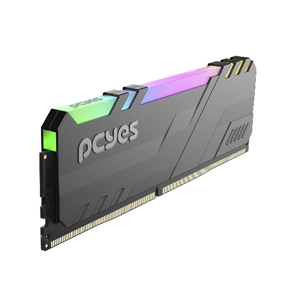 MEMÓRIA GAMER PCYES UDIMM 32GB DDR4 3200MHZ BLACK COM RGB - Imagem 3
