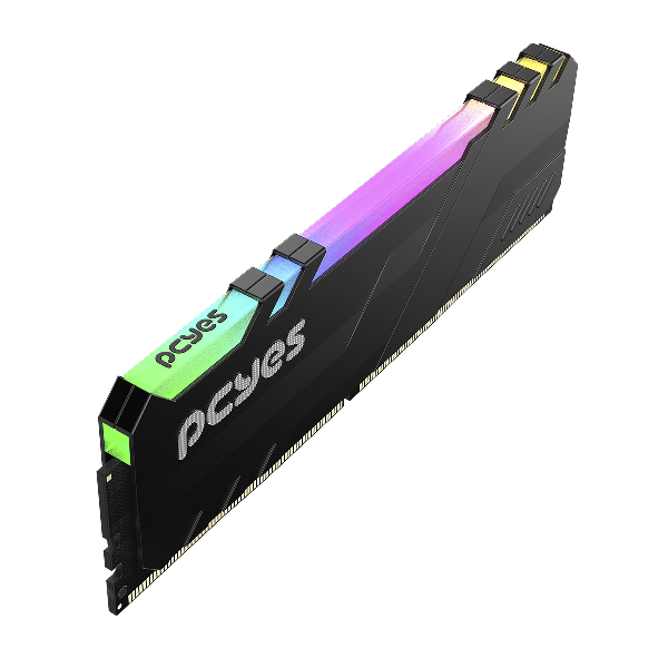 MEMÓRIA GAMER PCYES UDIMM 32GB DDR4 3200MHZ BLACK COM RGB - Imagem 4