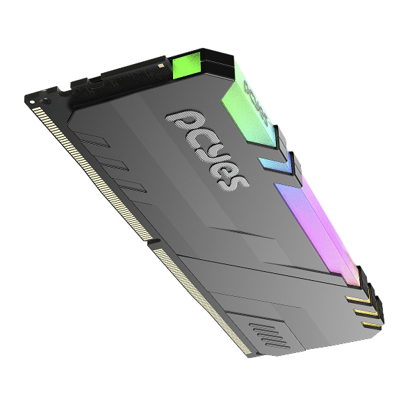 MEMÓRIA GAMER PCYES UDIMM 32GB DDR4 3200MHZ BLACK COM RGB - Imagem 5