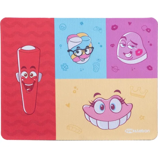 Kit 4 Mouse Pad Slim Letron Fini - Imagem 5