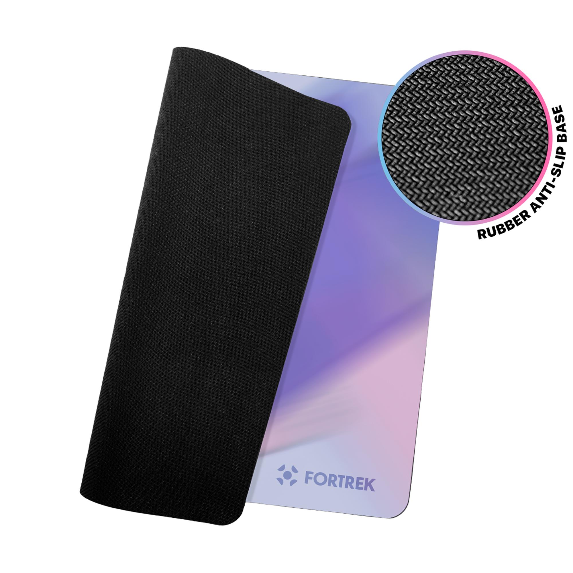 Mousepad Com Infusão de Vidro Fortrek Quickglass PRO Branco - Imagem 6