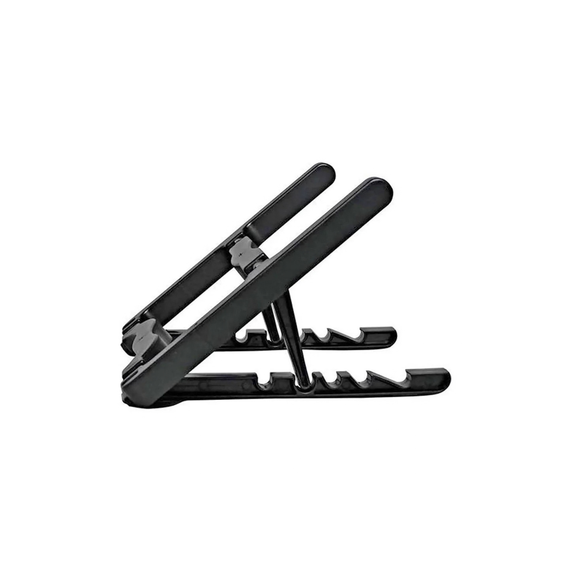 Suporte Para Notebook Masticmol St35, 4 Níveis De Inclinação, Até 45 Graus, Preto - Resistente E Leve