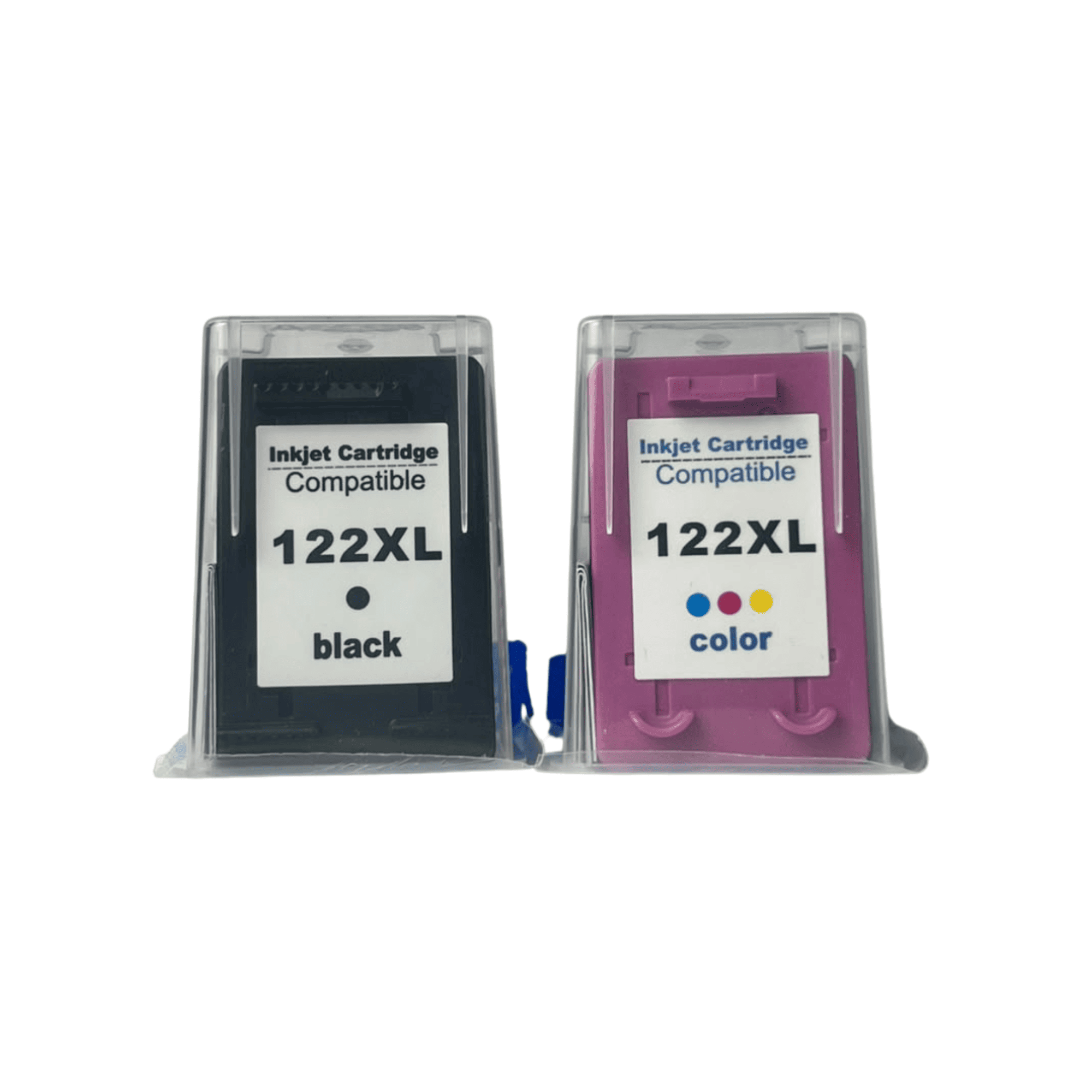KIT CARTUCHO DE TINTA COMPATÍVEL COM HP 122XL BLACK E COLOR